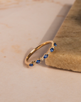 Precious Pear Gemstone Ring