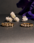 The Eden Bezel Set Diamond Wedding Band