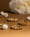 The Eden Bezel Set Diamond Wedding Band