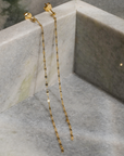 Delicate Drop Chain Earrings