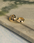 Gigi Knife Edge Hoop Earrings