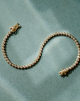 Bezel Set Diamond Tennis Bracelet