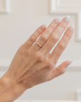 The Cena Chevron Wedding Band