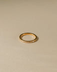 The Emilie Channel Set Baguette Wedding Band