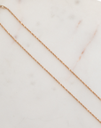 Layover Rope Link Necklace