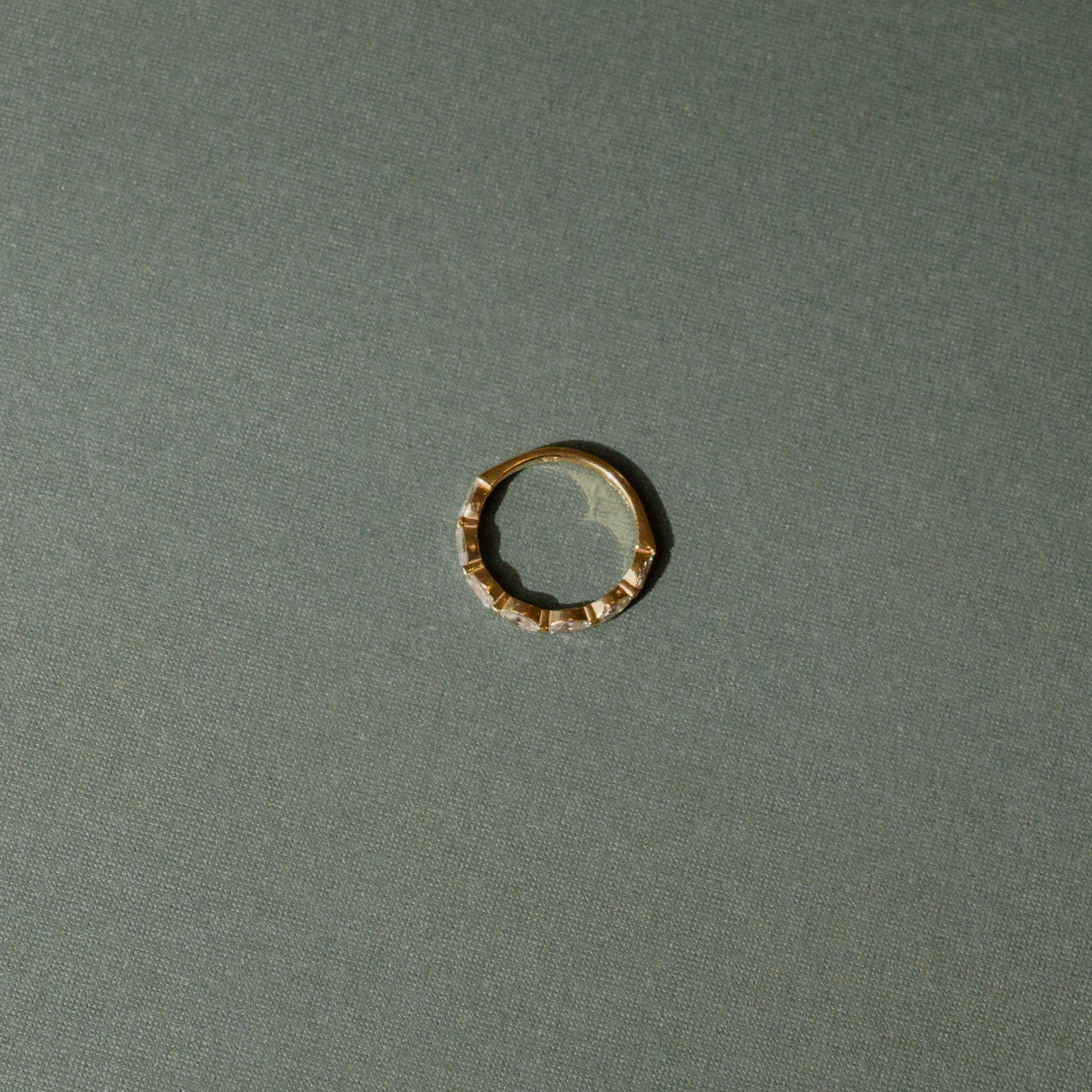 The Palmer Marquise Diamond Wedding Band