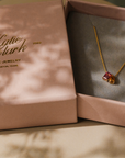 The Two Stone Custom Gemstone Necklace