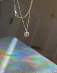 Honey Beaded Pendant Necklace