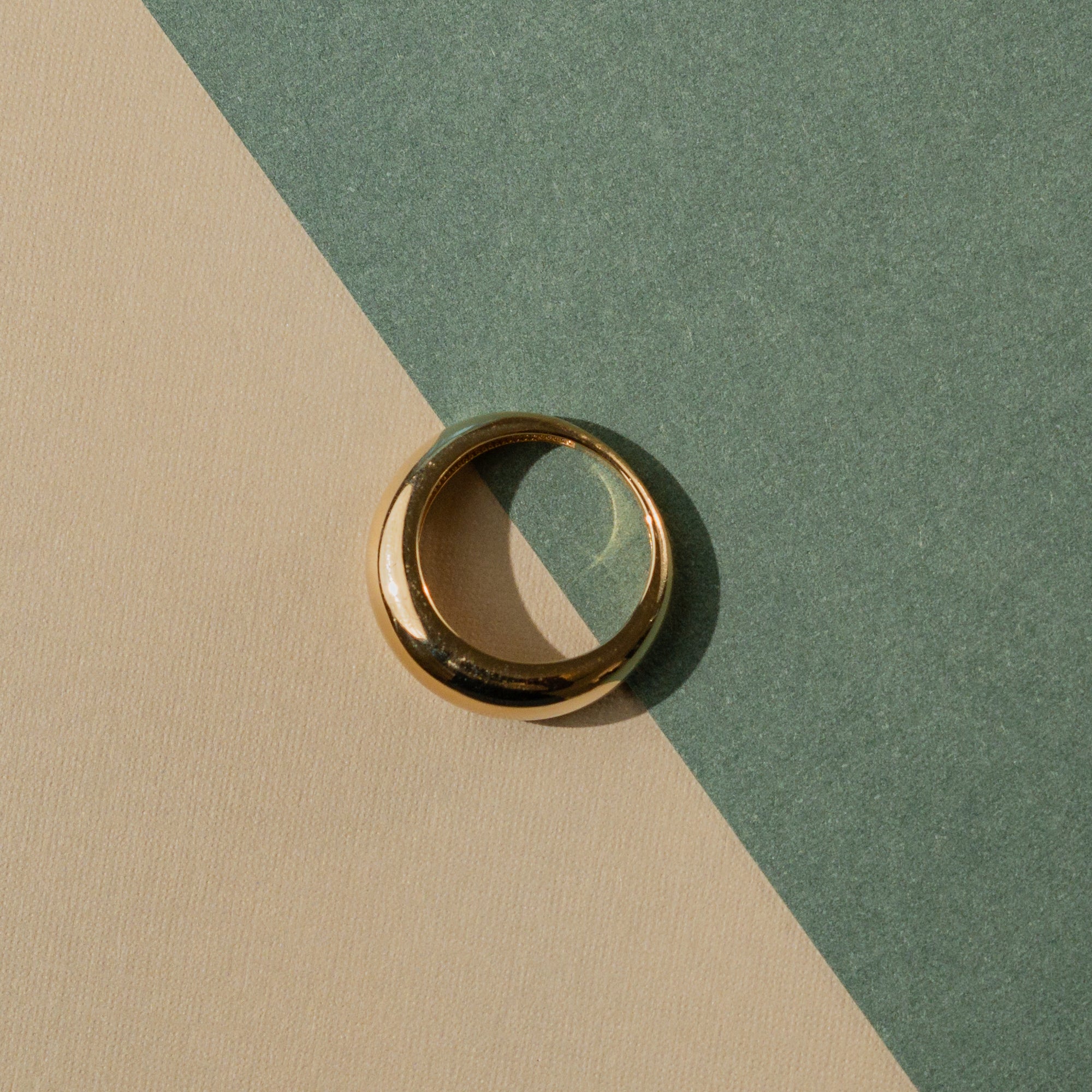 Polished Daily Dome Ring
