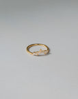 The Cena Chevron Wedding Band