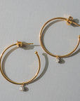 Cloud Cascading Hoop Earrings