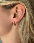 Perfect Pearl Huggie Hoop Earrings