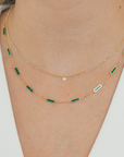 Solitaire Floating Diamond Necklace