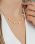 The New Signature Pearl Station Necklace