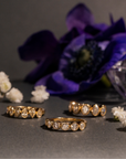 The Eden Bezel Set Diamond Wedding Band