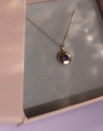 The Bubble Birthstone Pendant Necklace