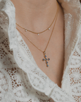 The Serenity Cross Pendant Necklace