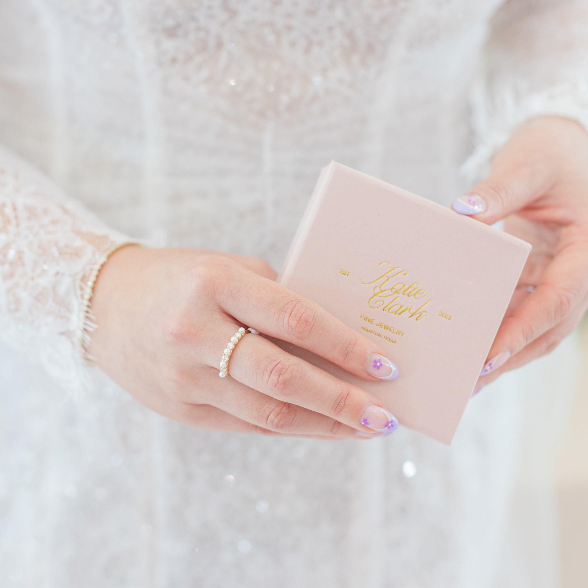 The Juniper Pearl and Diamond Ring