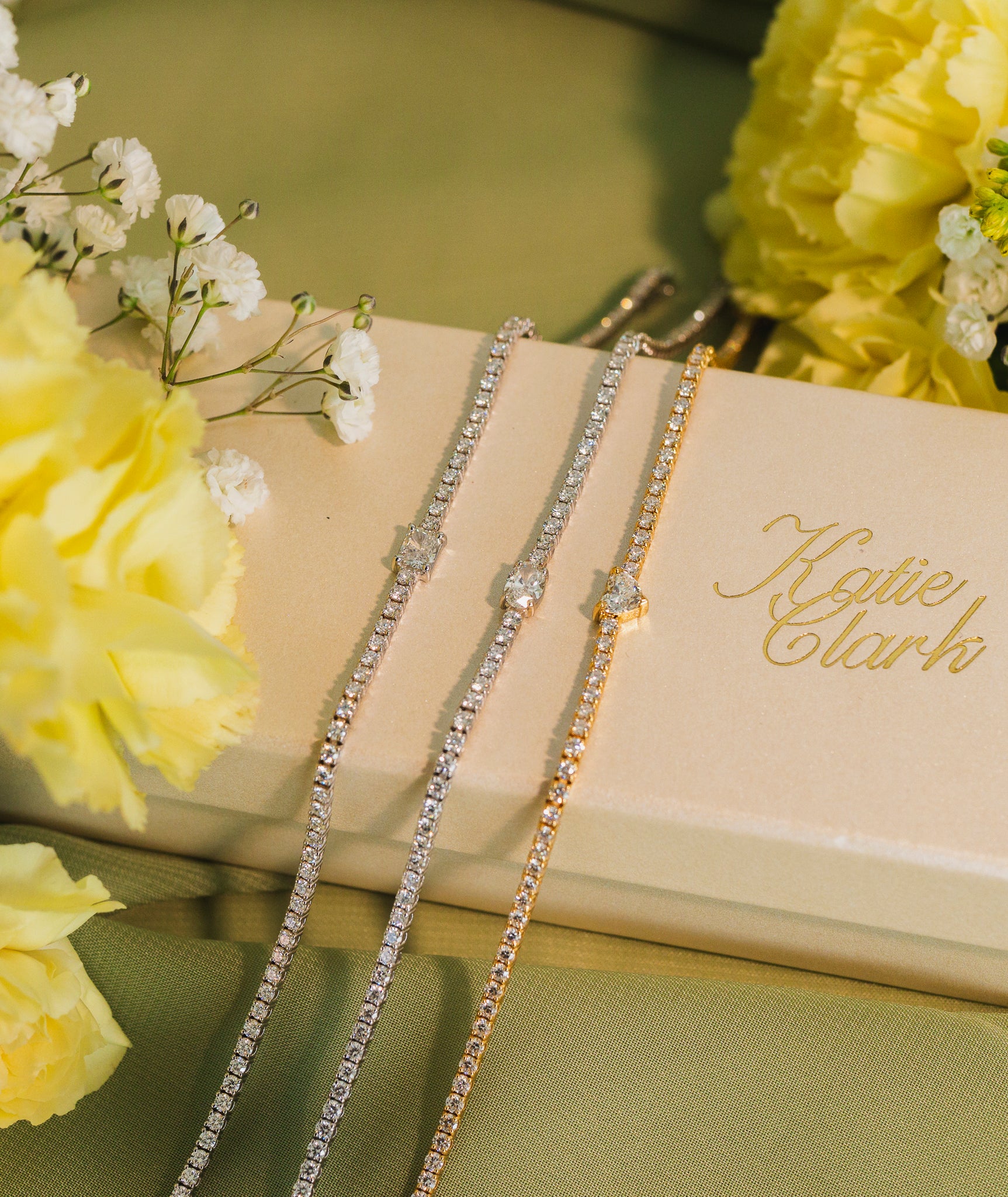The Center Stone Tennis Bracelet