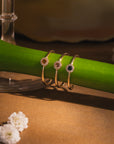 The Aura Birthstone Halo Ring
