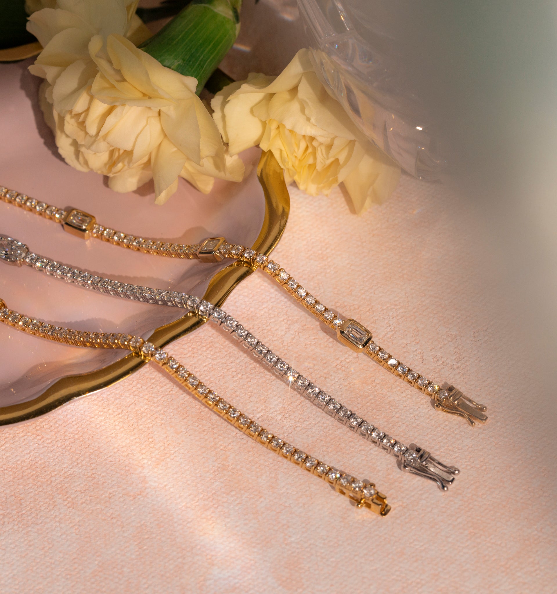 The Center Stone Tennis Bracelet