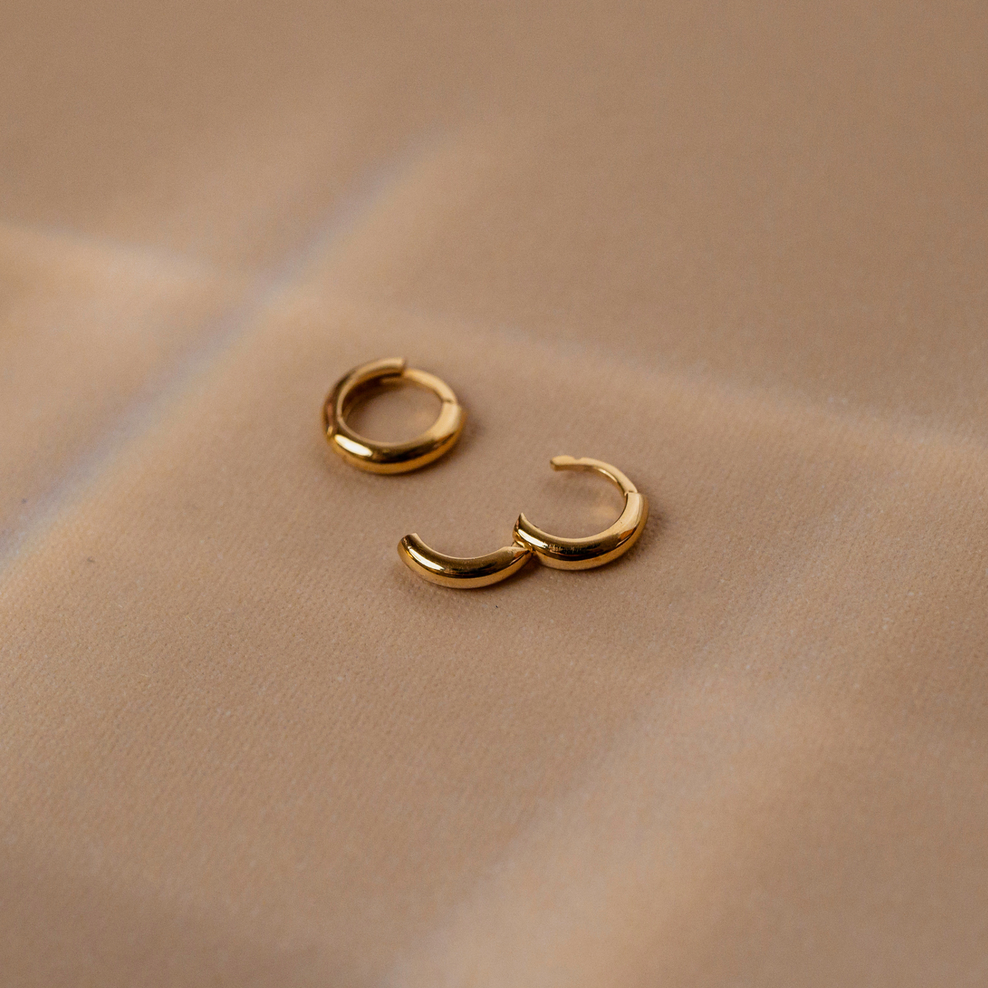 Everyday Gold Huggie Hoop Earring