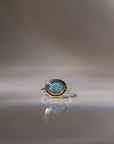 Custom Button Opal Ring