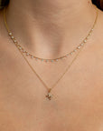 The Diamond Initial Pendant Necklace