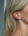 Cloud Crescent Ear Cuff