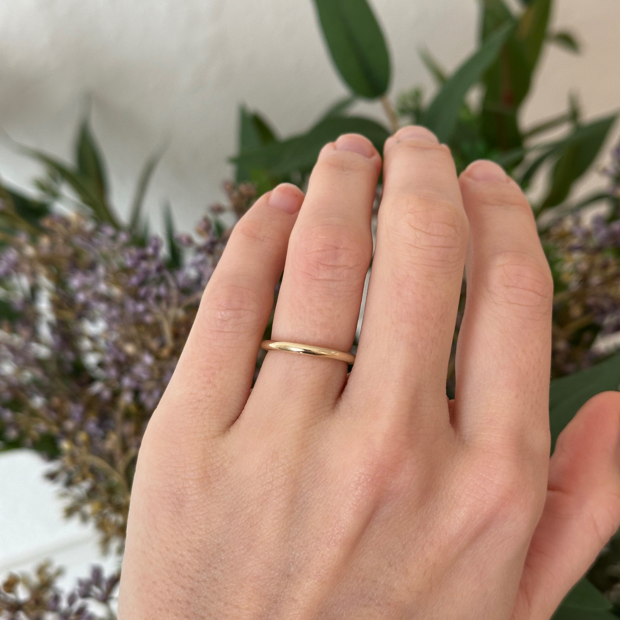 The Chloe Comfort Fit Wedding Band